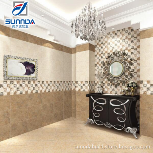 new desgin 300x450mm imported glaze beautiful pattern bathroom kitchen durable wall tiles in China